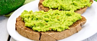 Sandwiches with avocado paste. Recipes with photos with poached eggs, cheese, salmon, tuna, dietary. How to make cream 