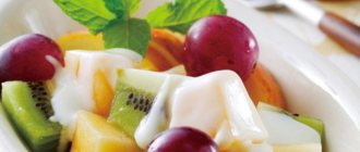 Fruit salad: the best dietary recipes