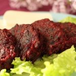 Beet and carrot cutlets