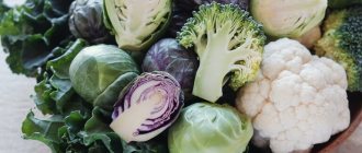 Cruciferous vegetables are rich in minerals