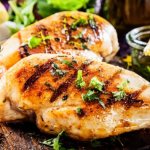Chicken breast baked in the oven. Calorie content, food, recipes, how to eat on a diet 
