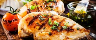 Chicken breast baked in the oven. Calorie content, food, recipes, how to eat on a diet 