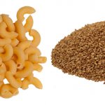 Pasta and buckwheat