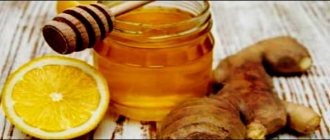 мед для похудения с лимоном и имбирем