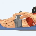 Lying quadriceps stretch