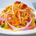 salad with carrots and ginger