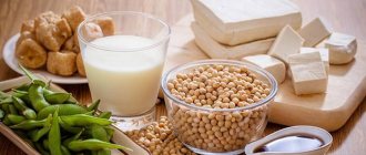 Soy products and beans