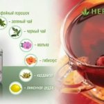 Composition of Herbalife tea