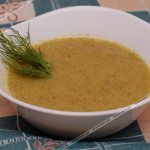 Broccoli puree soup step by step recipe with photos