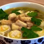 Soup with meatballs and noodles - the most delicious recipe