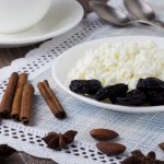 cottage cheese and prunes