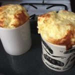cottage cheese soufflé in the microwave