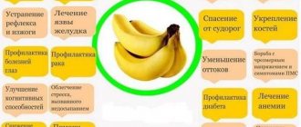 В чем общая польза бананов