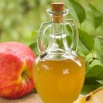 Apple cider vinegar and apple